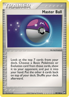Master Ball 78/108 — Power Keepers
