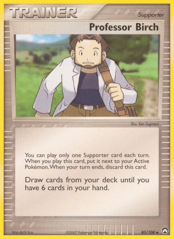 Carta Professor Birch 80/108 do set Power Keepers — Pokémon TCG | Bynx