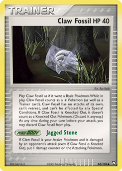 Claw Fossil 84/108 — Power Keepers
