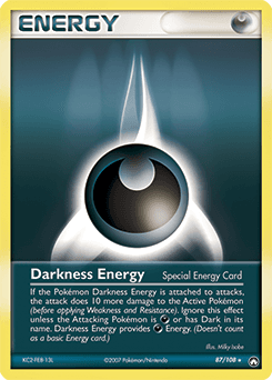 Darkness Energy 87/108 — Power Keepers