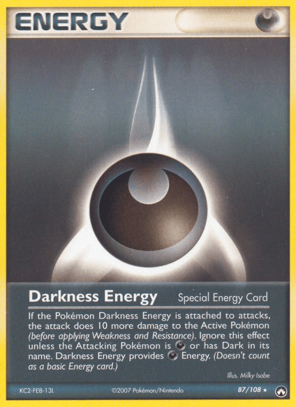 Carta Darkness Energy 87/108 do set Power Keepers — Pokémon TCG | Bynx