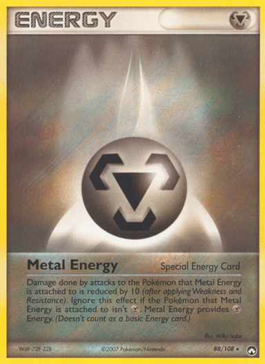Carta Metal Energy 88/108 do set Power Keepers — Pokémon TCG | Bynx