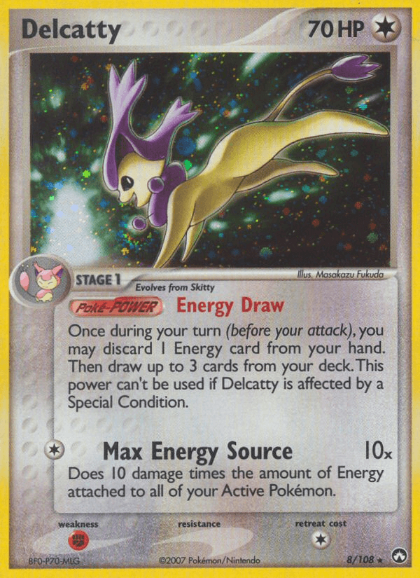 Carta Delcatty 8/108 do set Power Keepers — Pokémon TCG | Bynx