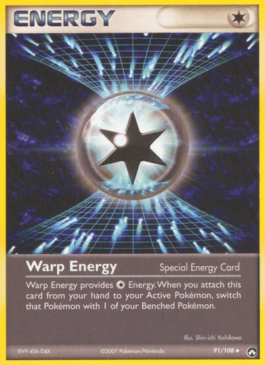 Carta Warp Energy 91/108 do set Power Keepers — Pokémon TCG | Bynx