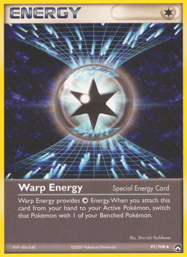 Carta Warp Energy 91/108 do set Power Keepers — Pokémon TCG | Bynx