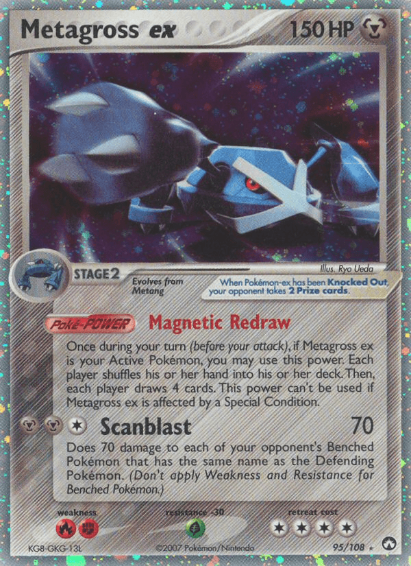 Carta Metagross ex 95/108 do set Power Keepers — Pokémon TCG | Bynx