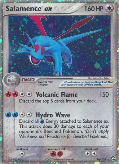 Carta Salamence ex 96/108 do set Power Keepers — Pokémon TCG | Bynx