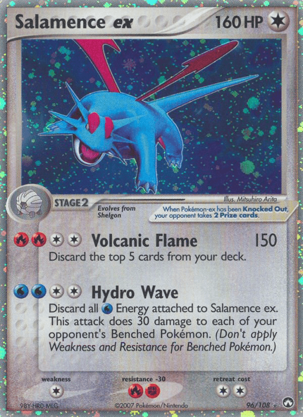 Carta Salamence ex 96/108 do set Power Keepers — Pokémon TCG | Bynx