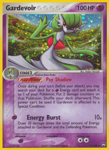 Carta Gardevoir 9/108 do set Power Keepers — Pokémon TCG | Bynx