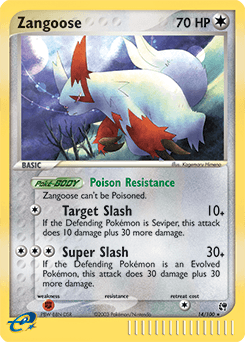Zangoose 14 — Sandstorm