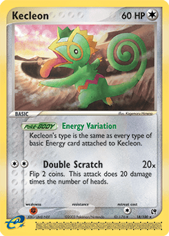Kecleon 18/100 — Sandstorm