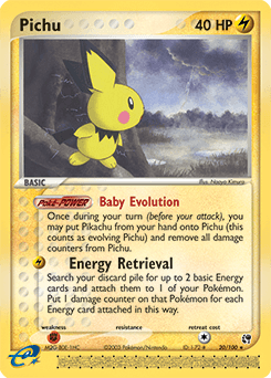 Pichu 20/100 — Sandstorm
