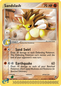Sandslash 21 — Sandstorm