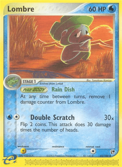 Carta Lombre 45/100 do set Sandstorm — Pokémon TCG | Bynx