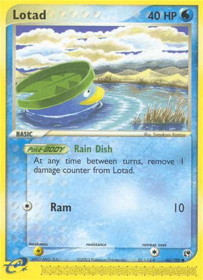 Carta Lotad 66/100 do set Sandstorm — Pokémon TCG | Bynx