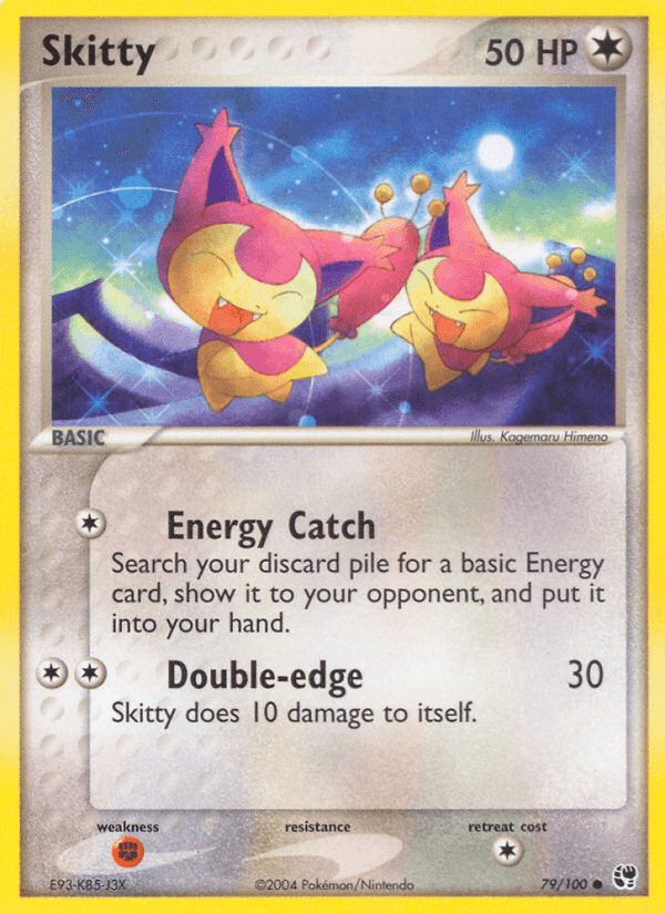 Carta Skitty 79/100 do set Sandstorm — Pokémon TCG | Bynx