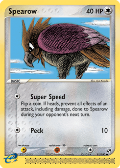 Spearow 81/100 — Sandstorm