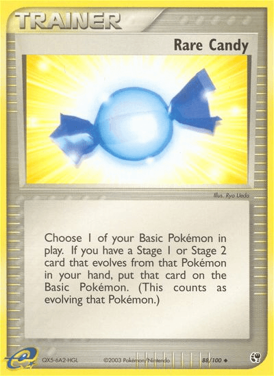 Carta Rare Candy 88/100 do set Sandstorm — Pokémon TCG | Bynx