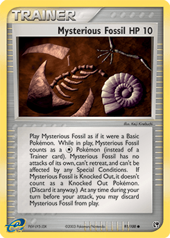 Mysterious Fossil 91/100 — Sandstorm
