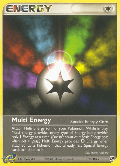 Carta Multi Energy 93/100 do set Sandstorm — Pokémon TCG | Bynx