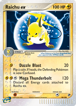 Raichu ex 98 — Sandstorm