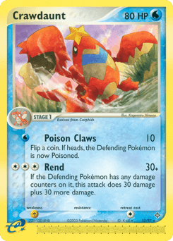 Crawdaunt 13/97 — Dragon