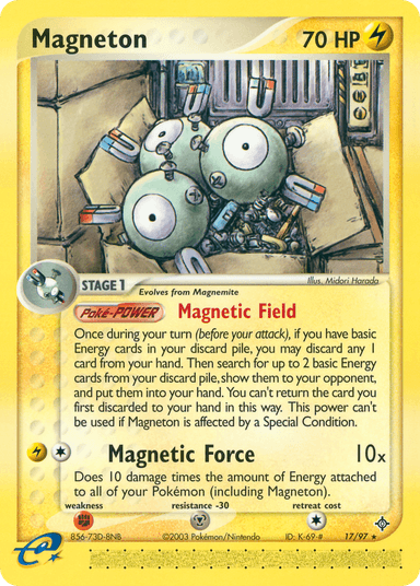 Carta Magneton 17/97 do set Dragon — Pokémon TCG | Bynx