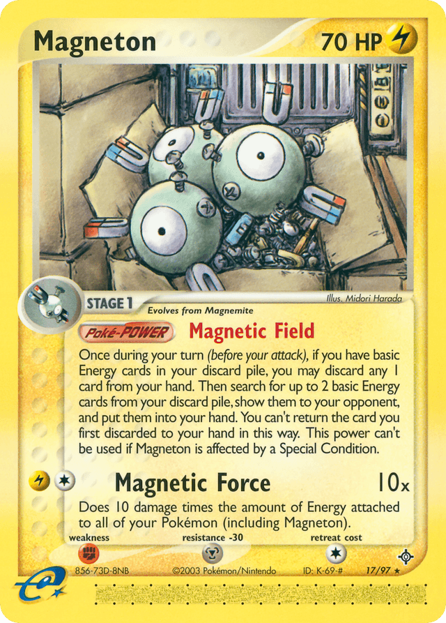 Carta Magneton 17/97 do set Dragon — Pokémon TCG | Bynx