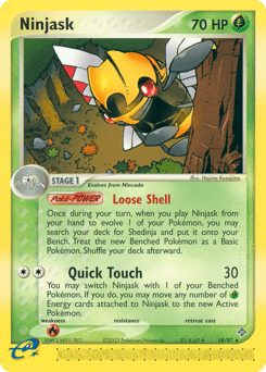 Ninjask 18/97 — Dragon