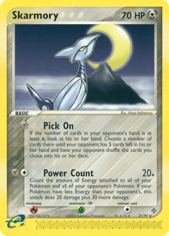 Skarmory 21 — Dragon