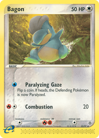 Carta Bagon 23/97 do set Dragon — Pokémon TCG | Bynx