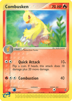 Combusken 25 — Dragon