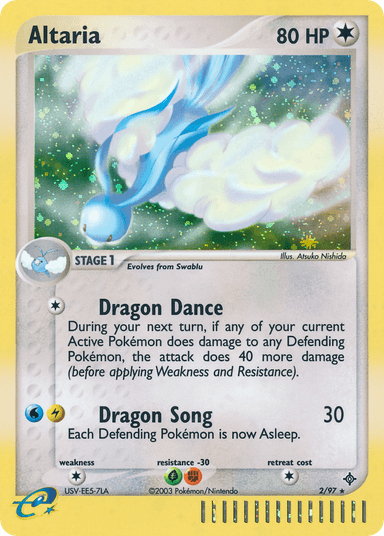 Carta Altaria 2/97 do set Dragon — Pokémon TCG | Bynx