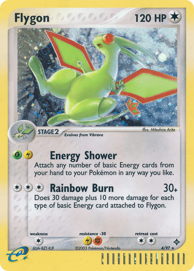 Carta Flygon 4/97 do set Dragon — Pokémon TCG | Bynx
