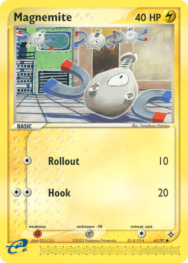 Carta Magnemite 61/97 do set Dragon — Pokémon TCG | Bynx