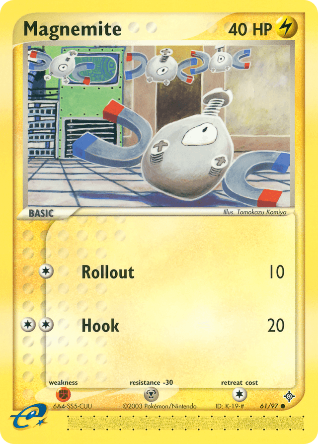 Carta Magnemite 61/97 do set Dragon — Pokémon TCG | Bynx
