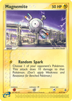 Magnemite 62 — Dragon