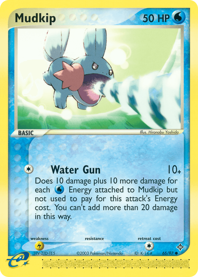 Carta Mudkip 65/97 do set Dragon — Pokémon TCG | Bynx