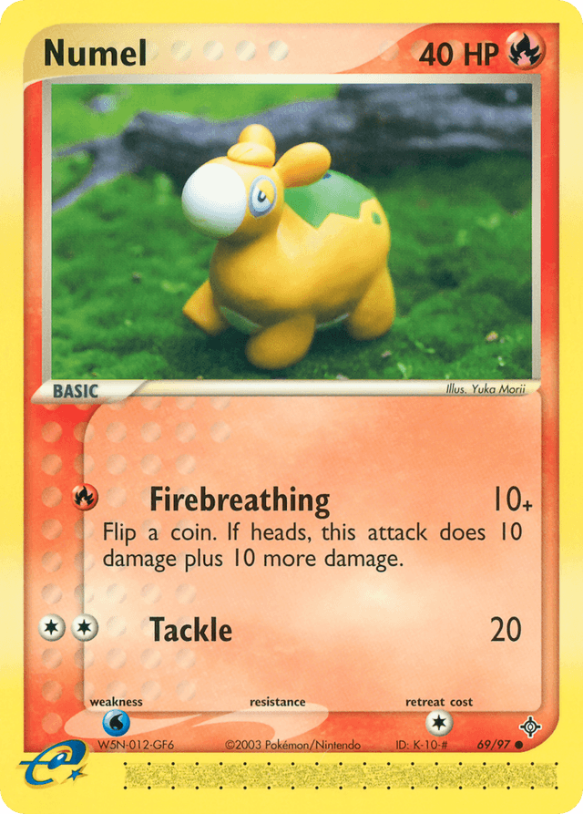 Carta Numel 69/97 do set Dragon — Pokémon TCG | Bynx