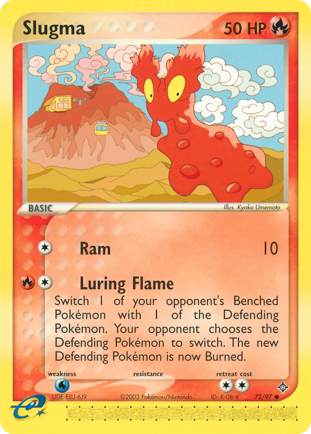 Carta Slugma 72/97 do set Dragon — Pokémon TCG | Bynx