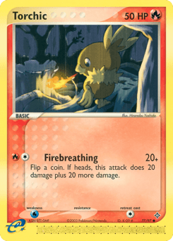Torchic 77 — Dragon