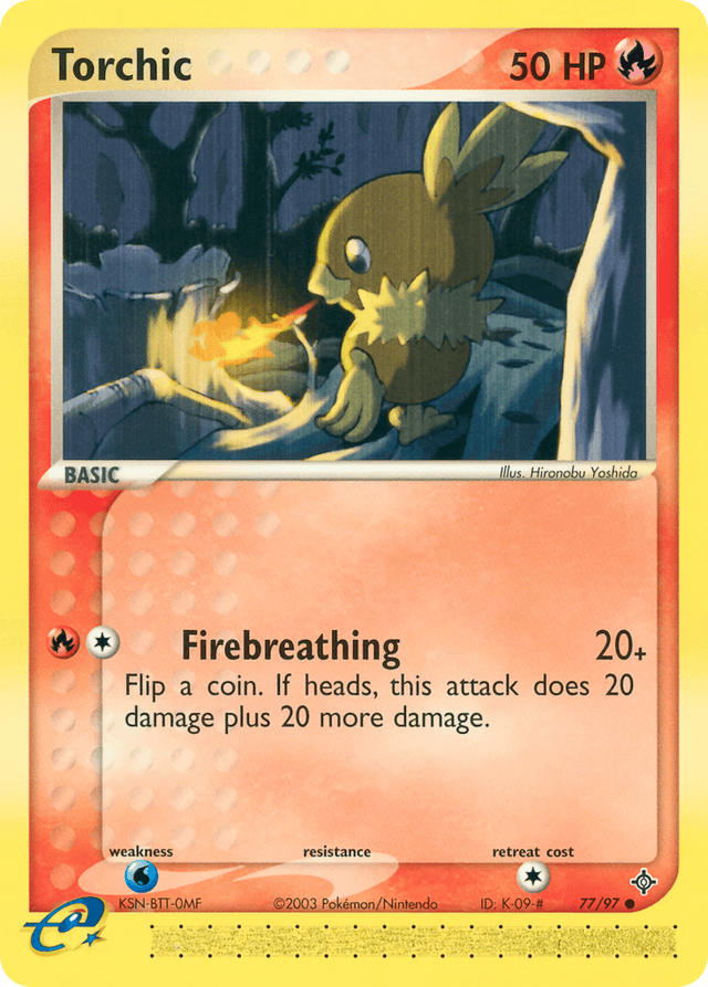 Carta Torchic 77/97 do set Dragon — Pokémon TCG | Bynx