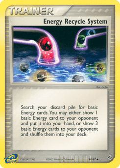 Energy Recycle System 84/97 — Dragon