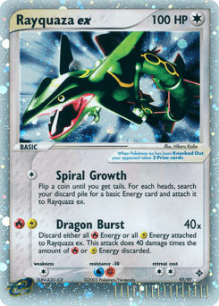 Rayquaza ex 97 — Dragon