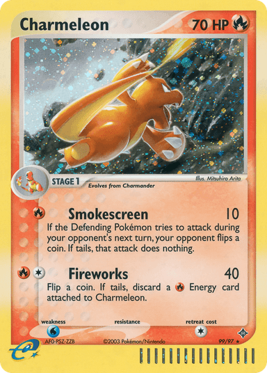 Carta Charmeleon 99/97 do set Dragon — Pokémon TCG | Bynx