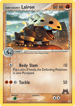 Team Magma's Lairon 20 — Team Magma vs Team Aqua