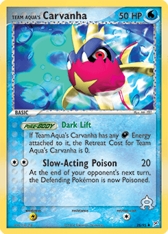 Team Aqua's Carvanha 25/95 — Team Magma vs Team Aqua