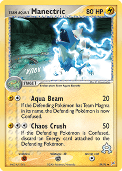 Team Aqua's Manectric 29 — Team Magma vs Team Aqua