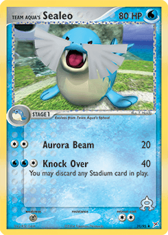 Team Aqua's Sealeo 31/95 — Team Magma vs Team Aqua