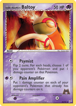 Team Magma's Baltoy 32/95 — Team Magma vs Team Aqua
